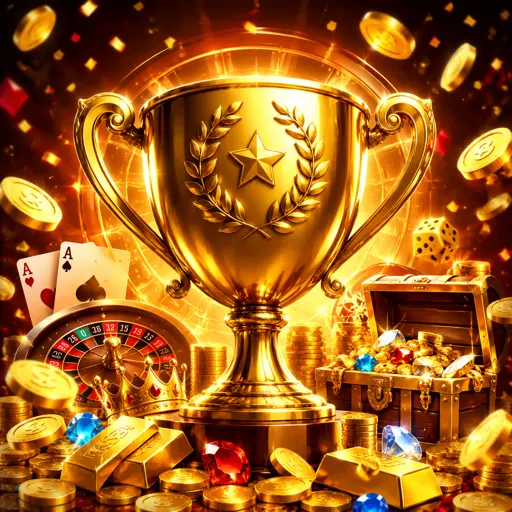 Troféu dourado de torneio semanal de slots na 999R